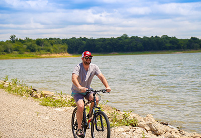 Biking at Honey Creek Resort