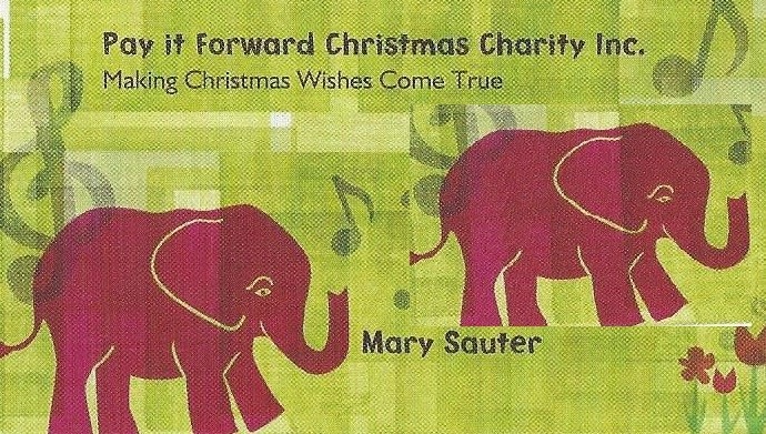 Mary Sauter's Pay It Forward Program logo