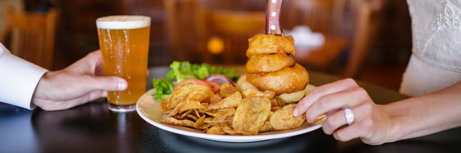 Guests enjoying lunch