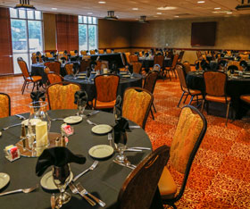 Spacious meeting and conference space at Honey Creek Resort