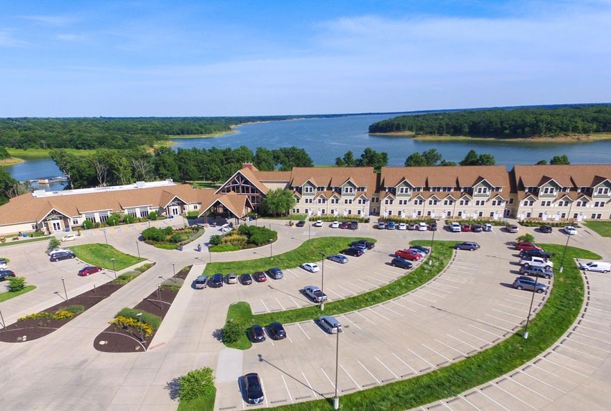 Honey Creek Resort near Rathbun Lake offers lodging near The Preserve on Rathbun Lake golf course